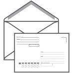 Конверт C6, Ряжская печатная фабрика, 114*162мм, с подсказом, б/окна, кл. край